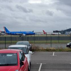 Al Italia plane landing