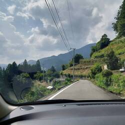 CAR RIDE ON STEEP AND NARROW ROADS