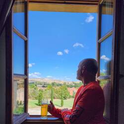 Me, just thinking about the day