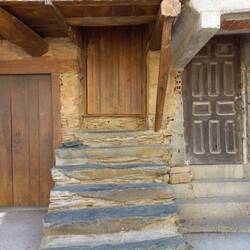 It's a really small door.