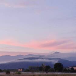 Sunrise around 8am.