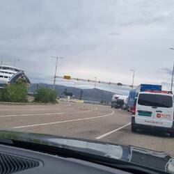 Gleich geht's auf die Fähre