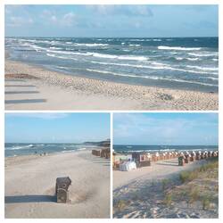 Bei starkem Wind gibt es auch Wellen an der Ostsee