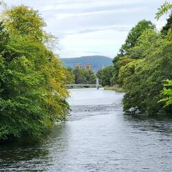 View of Inverness River & Cathedral