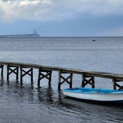 En kijk daar nu: de vlonder waar ik ooit met Elly foto's heb staan maken! 😃