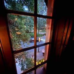 View of the town square