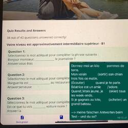 B1 kann sich sehen lassen. Sogar offiziell zertifiziert seit letztem Semester :D