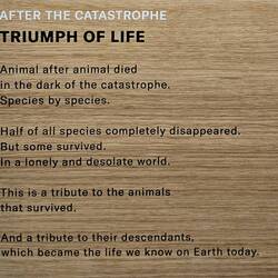 Triomf van het leven.