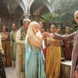 Lokrum Island. Targaryen pays Qarth a visit