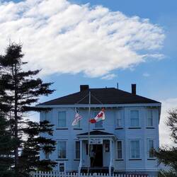 TWILLINGATE MUSEUM WAS FILLED WITH ARTICLES DONATED BY LOCALS, DATING BACK TO 1800'S