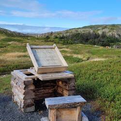SEEN ON THE TRAIL, ARTISTS EASEL AND STOOL FOR ALL TO USE!
