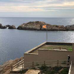 Spanish Costa Brava near Sa Tuna