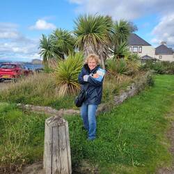 Palms in Cromarty but I am still freezing.