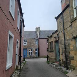 This was a regular street, two way traffic.