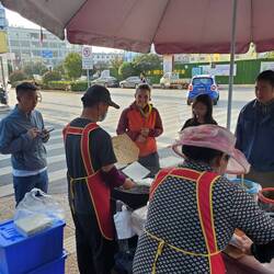 Frühstück in Heqing