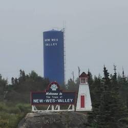 AFTER LUMSDEN WE CARRIED ON TO NEW-WES-VALLEY, WHERE EVERYTHING WAS CLOSED FOR THE SEASON