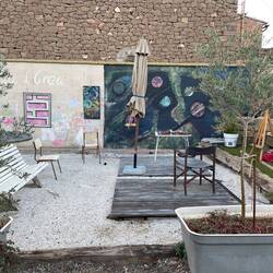 Paint and create, Montgai pitch up