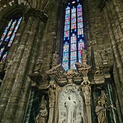 More carvings and stained glass