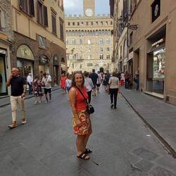 The back of palazzo vecchio