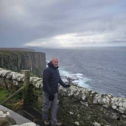 Spectacular views all around.