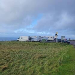 We are the second camper in this row