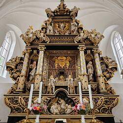 Weer zo'n prachtig altaar!