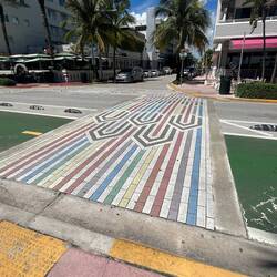 Rainbow Walk celebrating the LGBTQ community
