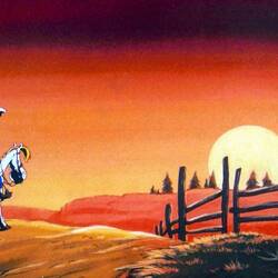 Lucky Luke war gerdtern heute war ich dran