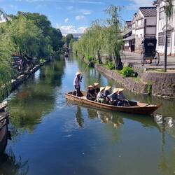 BOAT ON KURASHIKI RIVER