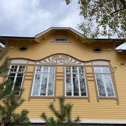 Karelisches Haus im Ort Nurmes