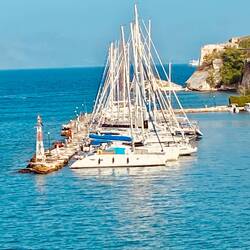 Zakynthos Port: We JUST made it!