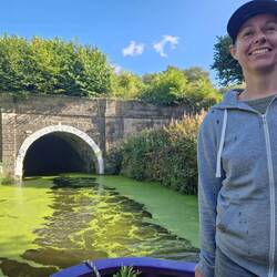 Pleased to have navigated successfully through the tunnel