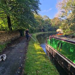 Heave ho! Trying to untangle a mattress from the propeller