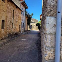 Cool little street at our resting town