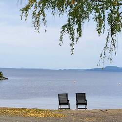 Optimale Position für Polarlichter, wenn nicht die Wolken wären.