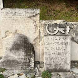 Memorial to the communist resistance to the Nazis during WWII.
