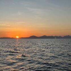 Sunset over Hinchinbrook