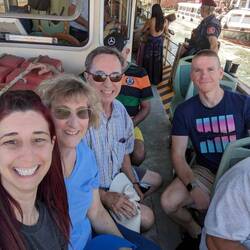 On the vaporetto together