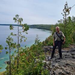 Auf dem Brucetrail an der Niagaraschichtstufe