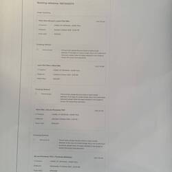 Reservations de train