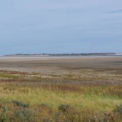 Blick nach Spiekeroog