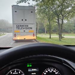 Sanitaire stop, hifi, zou ik op TV komen? 😂