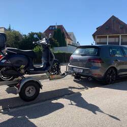 Zu Hause, bereit für die Reise.