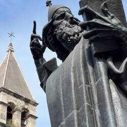 Grgur Ninski, 10th century bishop who fought to replace latin by Croatian in church services