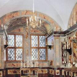 Picture taken off postcards of the Green Vault in the Ivory Room