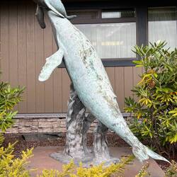 Statue--Mother and Baby