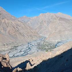 Zusammenfluss von Pin in Spiti