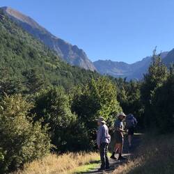 Lludriga route Parc Nacional d'Áiguestortes Catalan Spanish Pyrenees