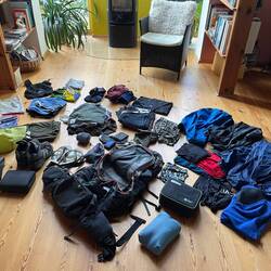 All the things I plan to bring on my journey