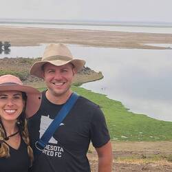 view from our lunch spot